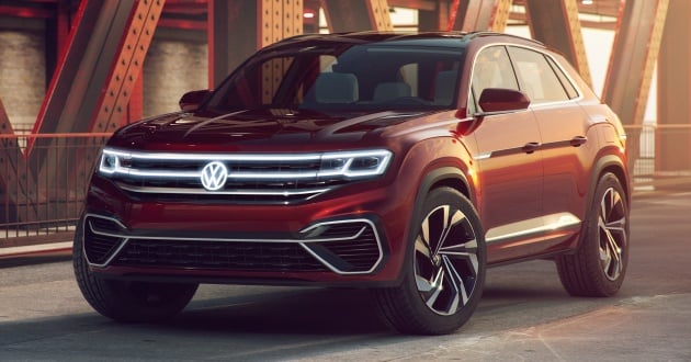 Volkswagen Atlas Cross Sport Concept debuts in NY