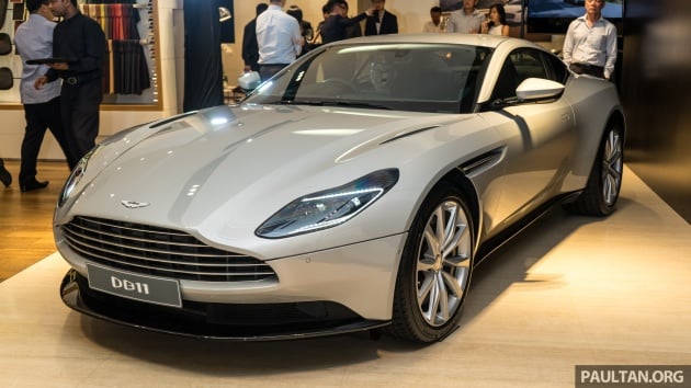 Aston Martin DB11 V8 officially launched in Malaysia – AMG-sourced engine with 510 PS, from RM1.8 million