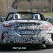SPYSHOTS: BMW Z4 spotted – top down with interior