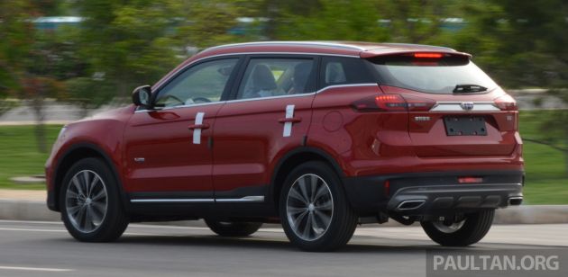 GALLERY: 2018 Geely Boyue 1.8L TGDi facelift detailed – basis for the first Proton SUV due in Q4