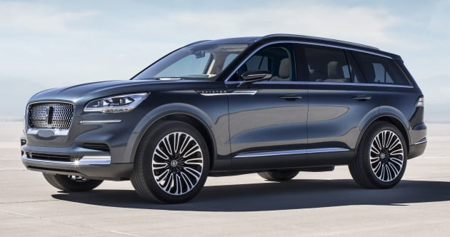 Lincoln Aviator previewed in New York – three-row SUV with plug-in hybrid option, production next year