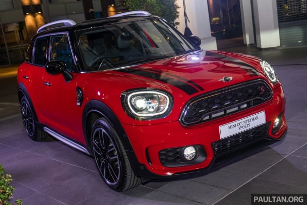 MINI Cooper S Countryman Sports launched – CKD, John Cooper Works aerokit and wheels, RM245,888