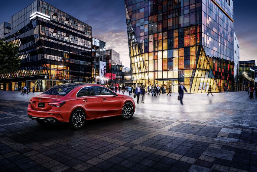 Mercedes-Benz A-Class L Sedan Z177 dipamer di Beijing – versi alternatif bagi negara lain pada H2 2018 810673