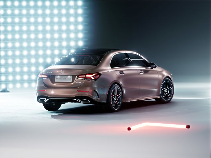 Mercedes-Benz A-Class L Sedan Z177 dipamer di Beijing – versi alternatif bagi negara lain pada H2 2018 810683