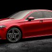 Mercedes-Benz A-Class L Sedan Z177 dipamer di Beijing – versi alternatif bagi negara lain pada H2 2018