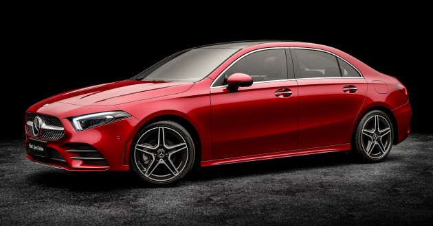 Mercedes-Benz A-Class L Sedan Z177 dipamer di Beijing – versi alternatif bagi negara lain pada H2 2018