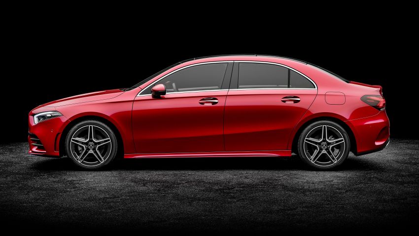 Mercedes-Benz A-Class L Sedan Z177 dipamer di Beijing – versi alternatif bagi negara lain pada H2 2018 810676