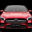 Mercedes-Benz A-Class L Sedan Z177 dipamer di Beijing – versi alternatif bagi negara lain pada H2 2018
