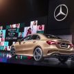Mercedes-Benz A-Class L Sedan Z177 dipamer di Beijing – versi alternatif bagi negara lain pada H2 2018