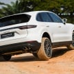DRIVEN: E3 Porsche Cayenne tested on- and off-road – new brake technology, four-wheel steering and more