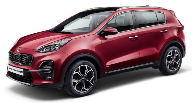Kia Sportage facelift revealed, with diesel mild hybrid