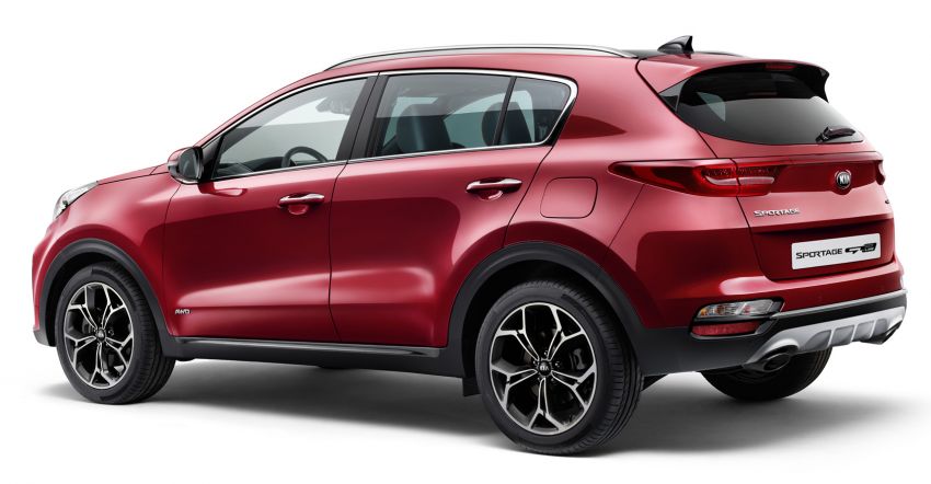 Kia Sportage facelift revealed, with diesel mild hybrid 820295