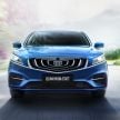 Geely Borui GE – MHEV, PHEV powertrains, display key, AEB, dual-screen dash; next Proton Perdana?