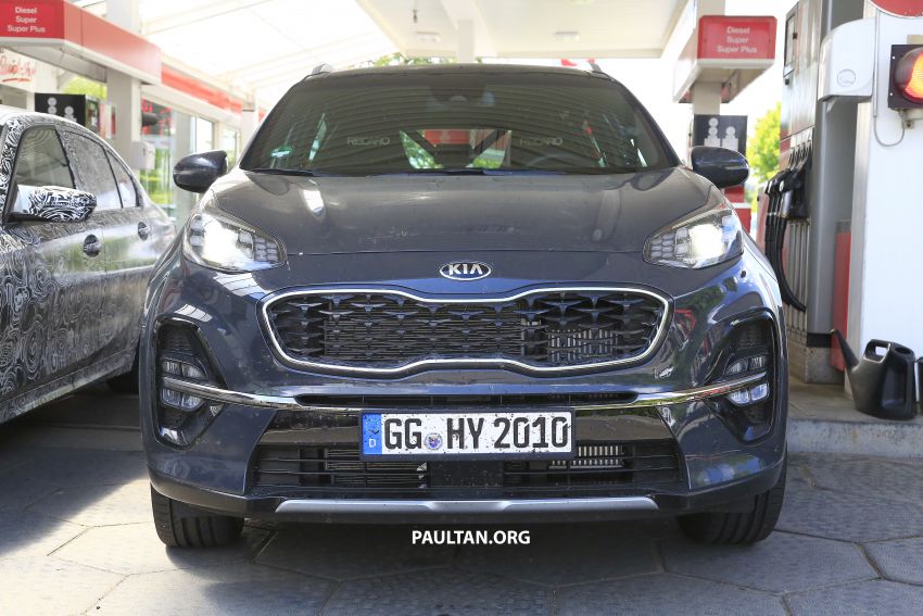 SPYSHOTS: Kia Sportage facelift caught undisguised! 817819