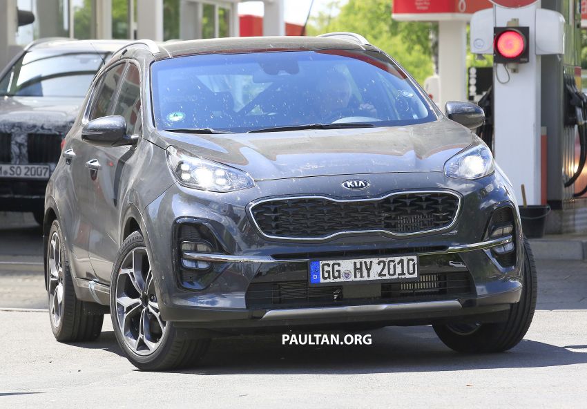 SPYSHOTS: Kia Sportage facelift caught undisguised! 817803