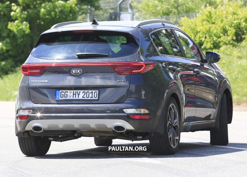 SPYSHOTS: Kia Sportage facelift caught undisguised! 817809