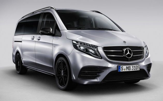 Mercedes-Benz V-Class Night Edition with AMG parts