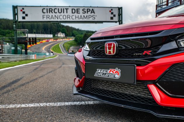 FK8 Honda Civic Type R breaks FWD record at Spa
