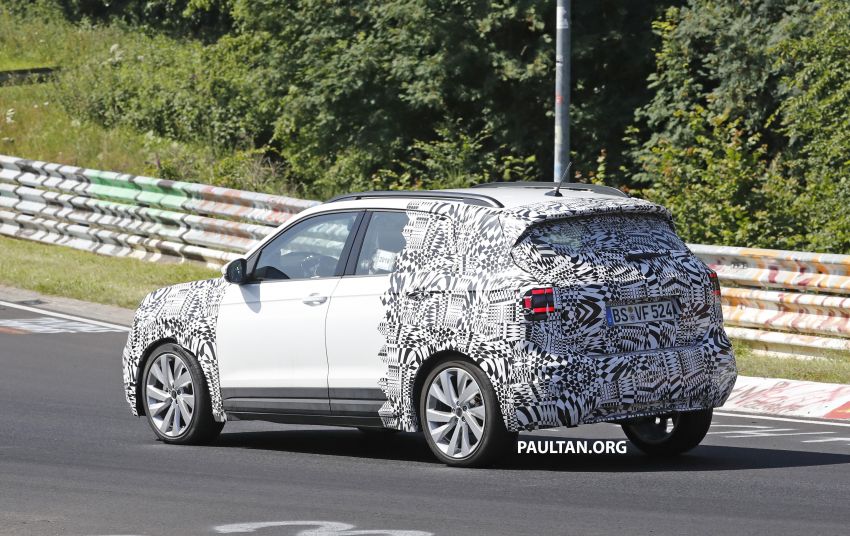 SPYSHOTS: Volkswagen T-Cross testing at the ‘Ring 832088