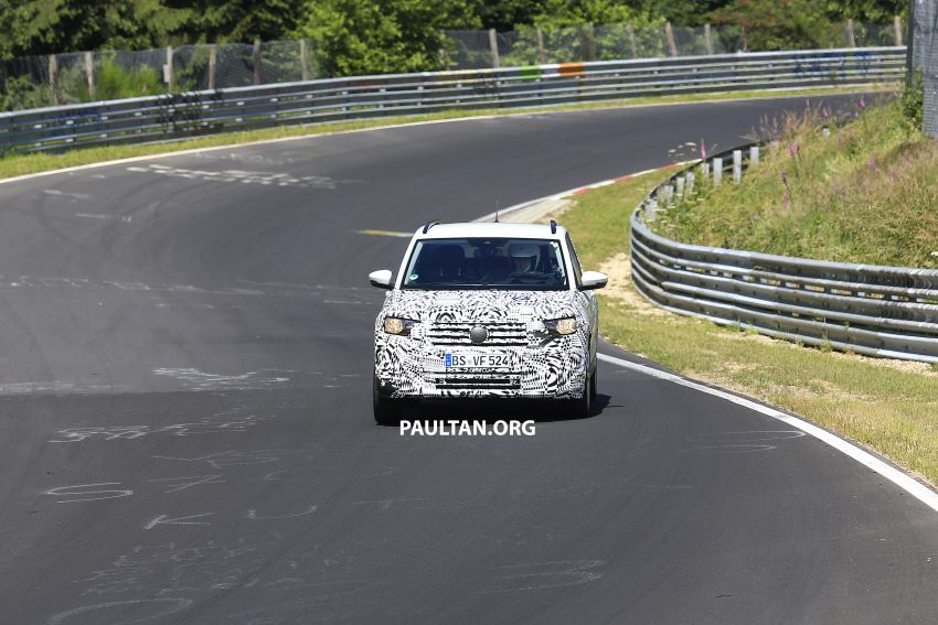 SPYSHOTS: Volkswagen T-Cross testing at the ‘Ring 832090