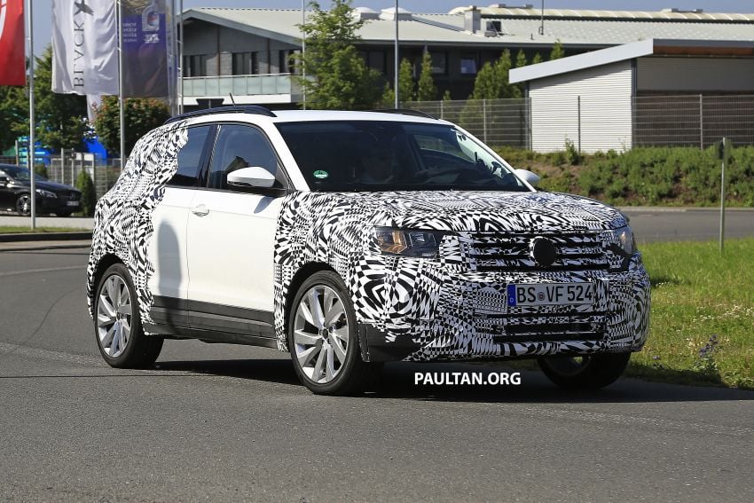 SPYSHOTS: Volkswagen T-Cross testing at the ‘Ring 832107
