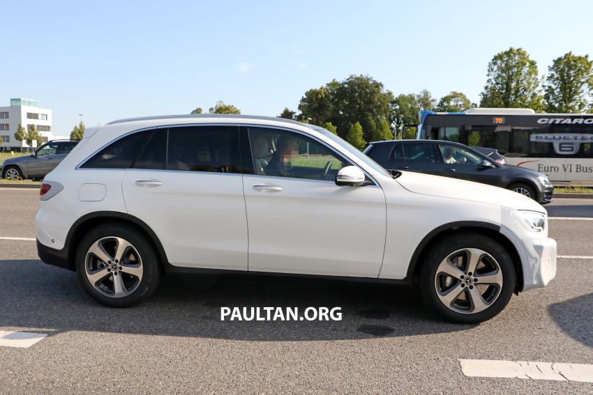 SPYSHOTS: X253 Mercedes-Benz GLC facelift spotted 834107
