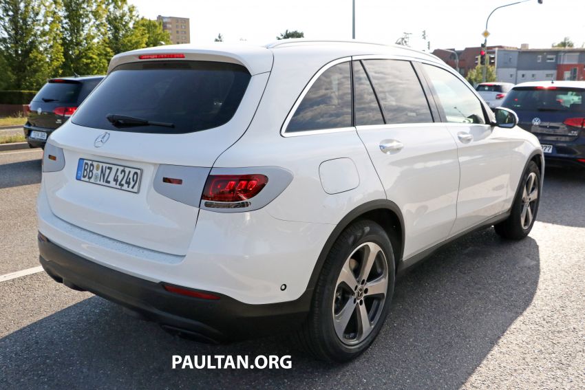 SPYSHOTS: X253 Mercedes-Benz GLC facelift spotted 834108