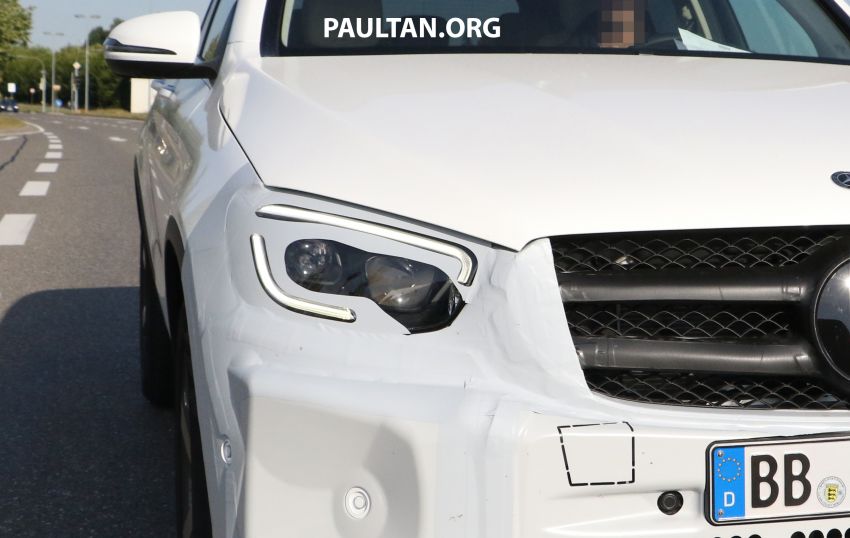 SPYSHOTS: X253 Mercedes-Benz GLC facelift spotted 834111