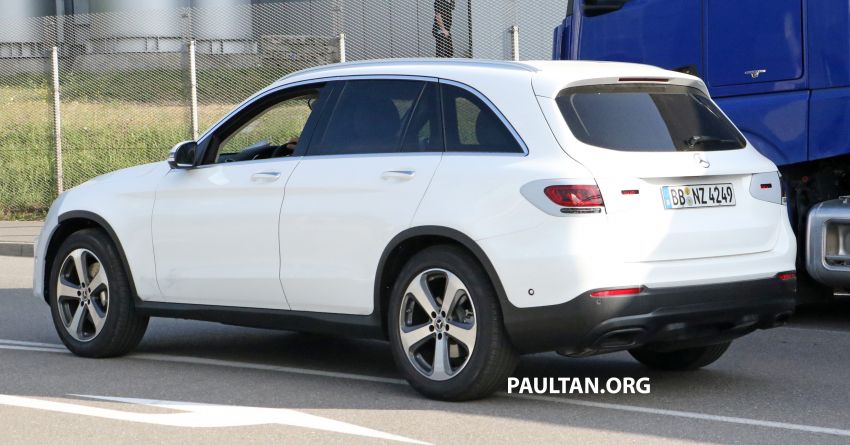 SPYSHOTS: X253 Mercedes-Benz GLC facelift spotted 834103