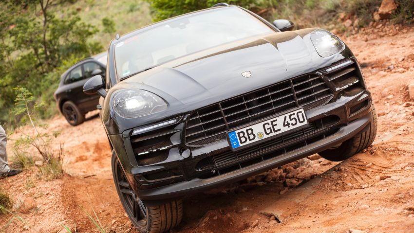 Porsche Macan facelift diuji di Afrika sebelum dilancar 839984