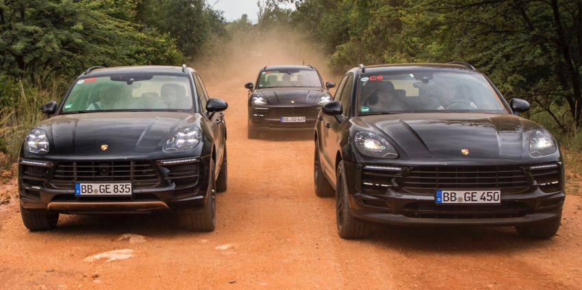 Porsche Macan facelift diuji di Afrika sebelum dilancar 839972