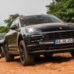 Porsche Macan facelift diuji di Afrika sebelum dilancar