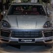 E3 Porsche Cayenne launched in Malaysia – base and S variants available, prices start from RM745,000