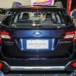 2018 Subaru Outback launched in Malaysia – EyeSight system debuts, one variant priced at RM246,188