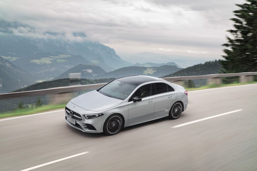 Mercedes-Benz A-Class Sedan V177 akhirnya muncul 843413