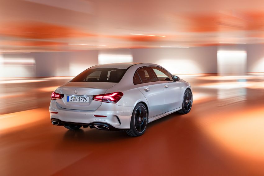 Mercedes-Benz A-Class Sedan V177 akhirnya muncul 843418