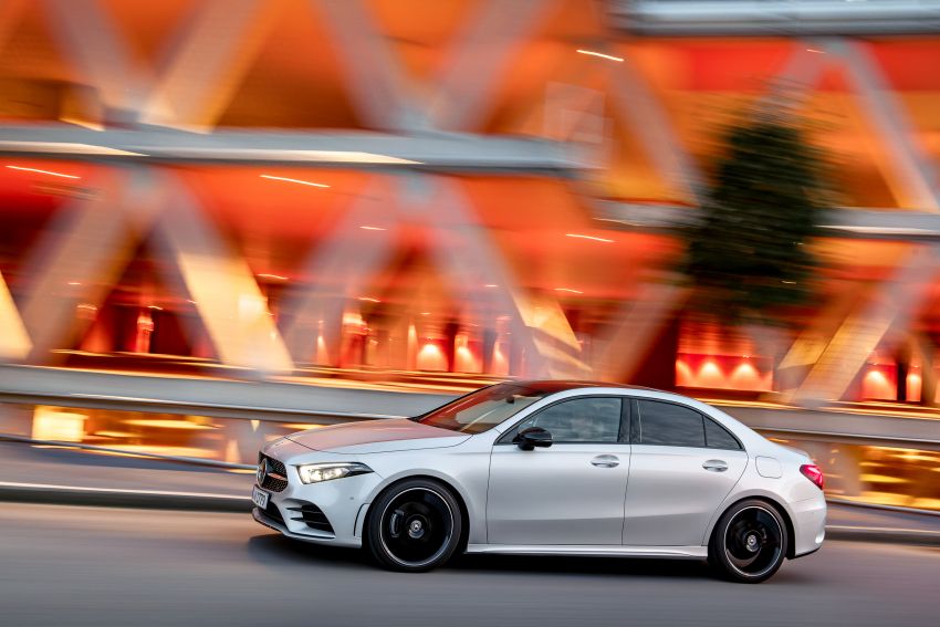 Mercedes-Benz A-Class Sedan V177 akhirnya muncul 843419