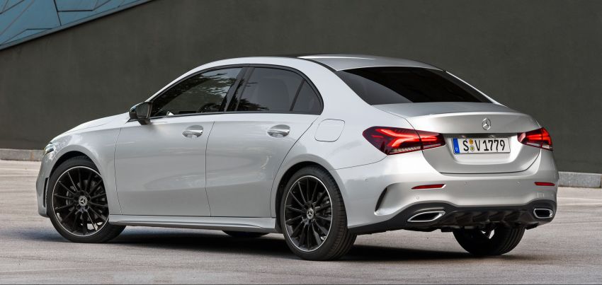 Mercedes-Benz A-Class Sedan V177 akhirnya muncul 843432