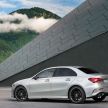 Mercedes-Benz A-Class Sedan V177 akhirnya muncul