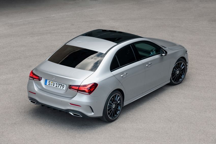Mercedes-Benz A-Class Sedan V177 akhirnya muncul 843442