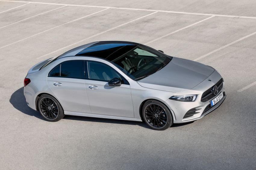 Mercedes-Benz A-Class Sedan V177 akhirnya muncul 843443