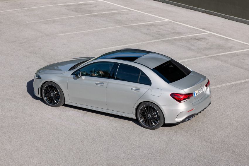 Mercedes-Benz A-Class Sedan V177 akhirnya muncul 843444