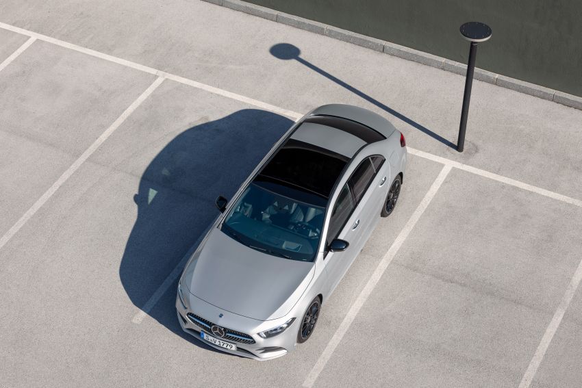 Mercedes-Benz A-Class Sedan V177 akhirnya muncul 843445