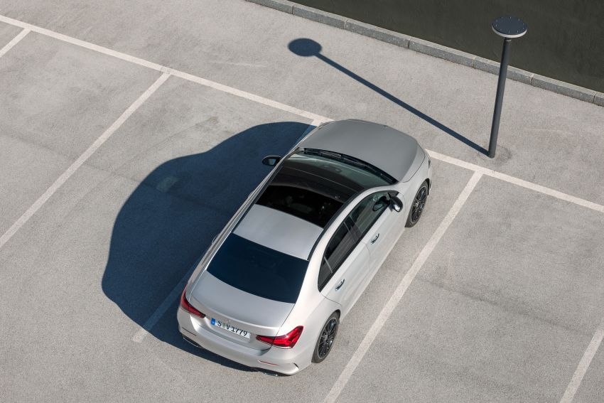 Mercedes-Benz A-Class Sedan V177 akhirnya muncul 843446