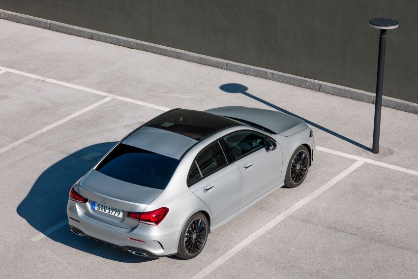 Mercedes-Benz A-Class Sedan V177 akhirnya muncul 843447