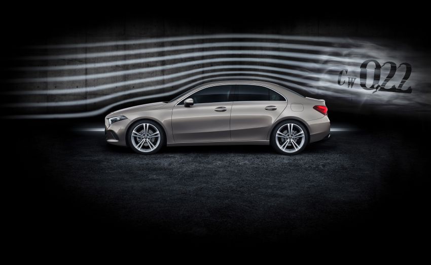Mercedes-Benz A-Class Sedan V177 akhirnya muncul 843449