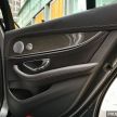 W213 Mercedes-Benz E200, E250 Avantgarde and Exclusive – new trim, revised kit in MY2018 update