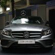W213 Mercedes-Benz E200, E250 Avantgarde and Exclusive – new trim, revised kit in MY2018 update