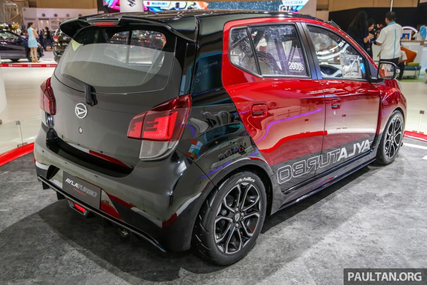 GIIAS 2018: Daihatsu Ayla Turbo concept, 200 hp Axia! 847550
