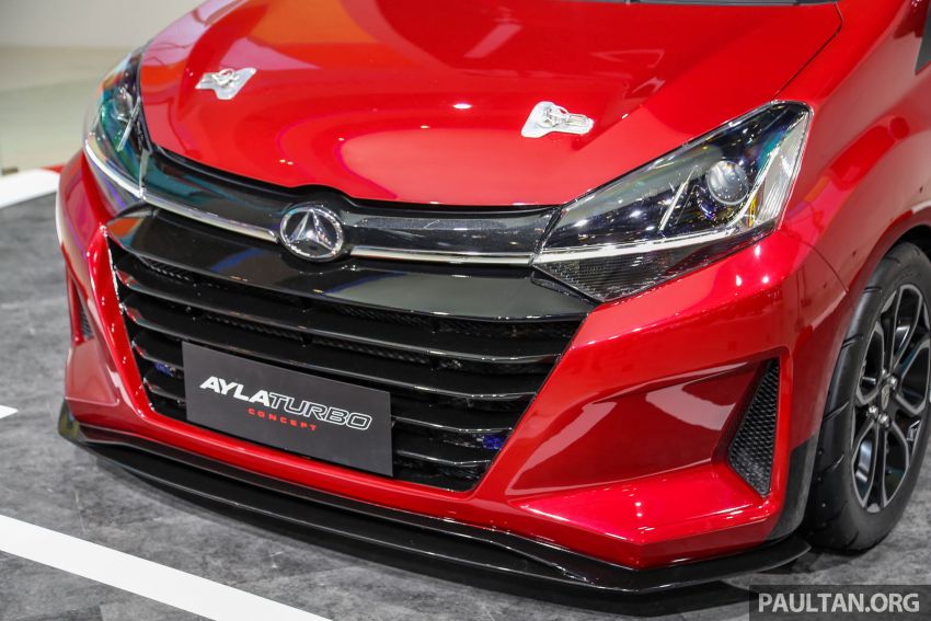 GIIAS 2018: Daihatsu Ayla Turbo concept, 200 hp Axia! 847553